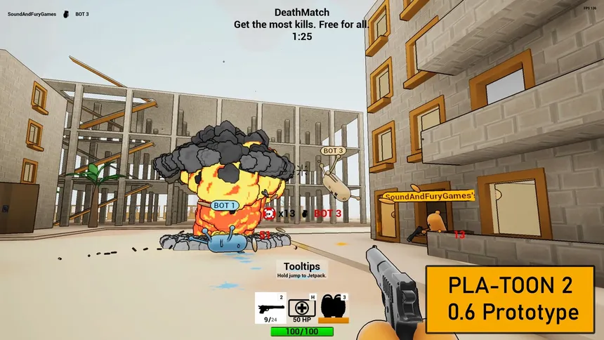 Скриншот 1 к игре PLA-TOON 2