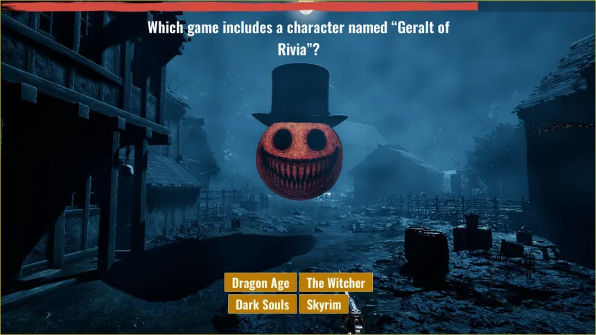 Скриншот 2 к игре Mr. Smiley's Quiz Of Terror