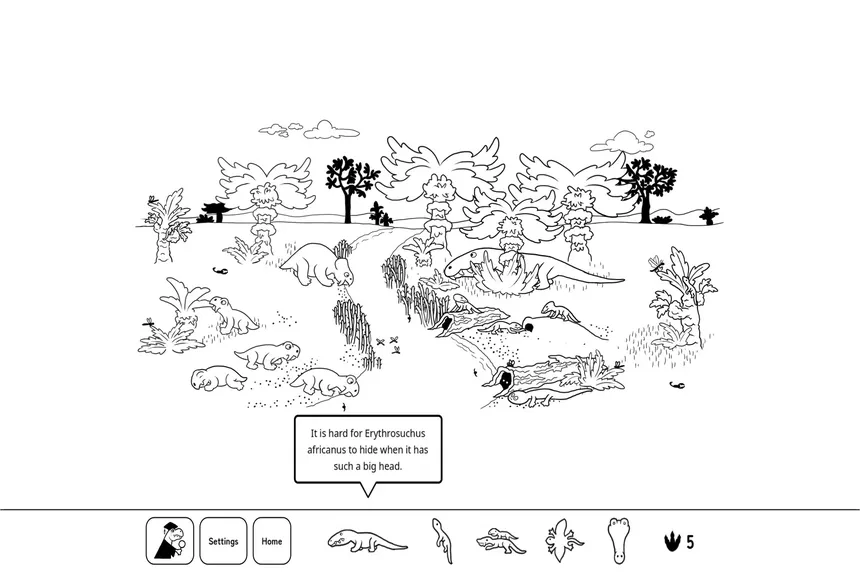 Скриншот 1 к игре Findosaurs