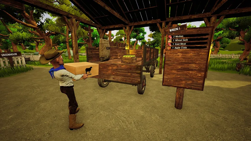 Скриншот 2 к игре Grim Pastures: Outlaws