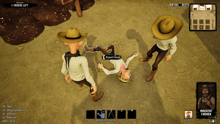 Скриншот 3 к игре Grim Pastures: Outlaws