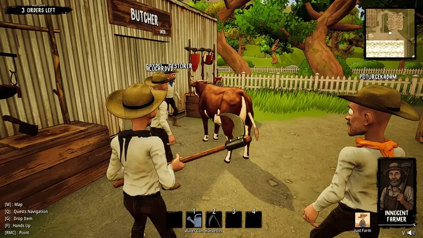 Скриншот 8 к игре Grim Pastures: Outlaws