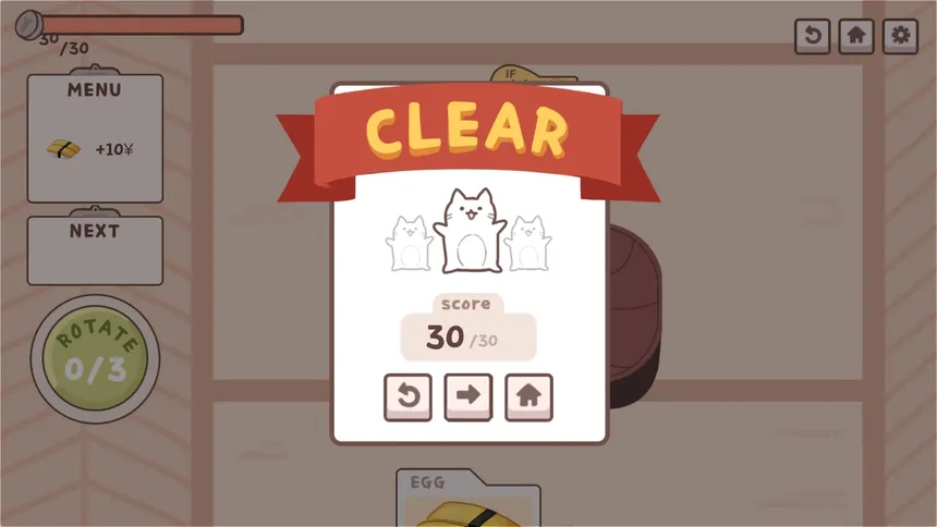 Скриншот 4 к игре Loop! Loop! Sushi