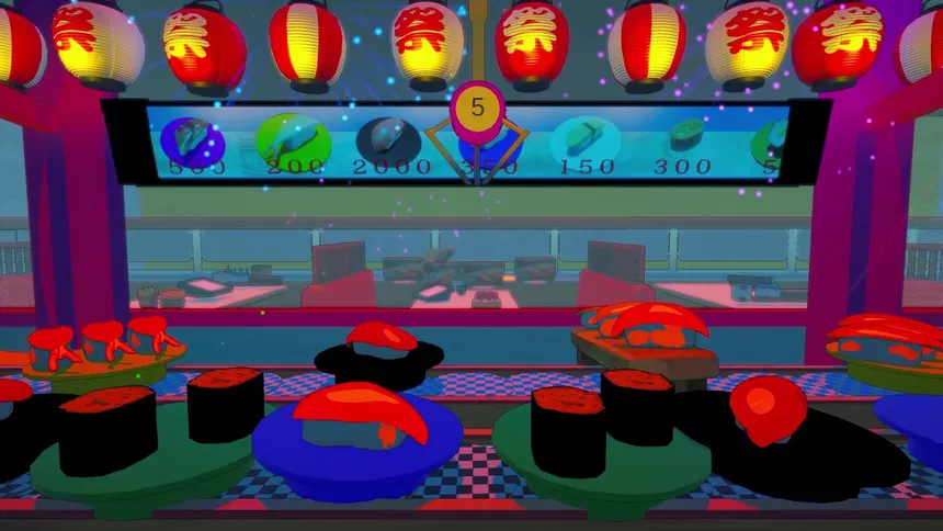 Скриншот 2 к игре SUSHI Claw Machine