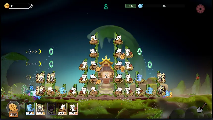 Скриншот 5 к игре Cat Vs Slime 猫咪大战史莱姆