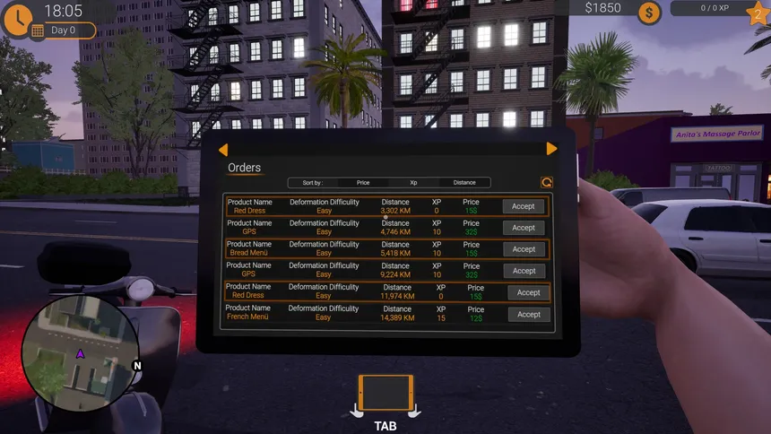 Скриншот 1 к игре Life of Delivery