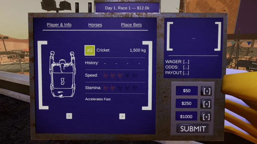 Скриншот 4 к игре AUTO DERBY CASINO - Robot Race Simulator