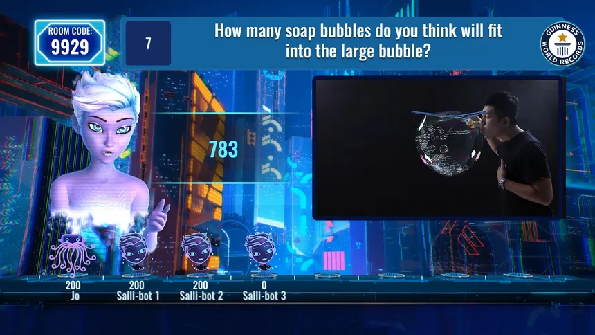 Скриншот 1 к игре It’s Quiz Time: GUINNESS WORLD RECORDS 2026 Edition