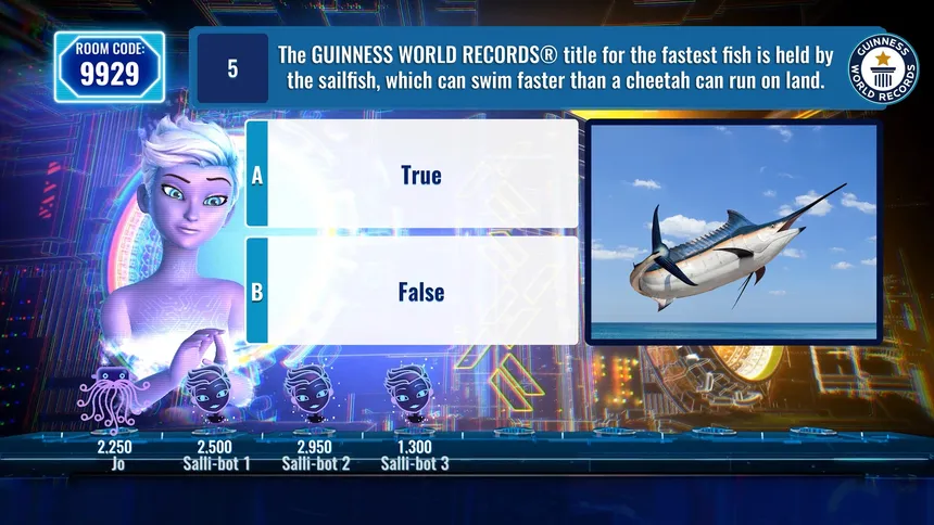 Скриншот 2 к игре It’s Quiz Time: GUINNESS WORLD RECORDS 2026 Edition