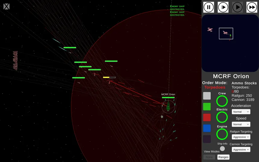 Скриншот 2 к игре Combat in the Void