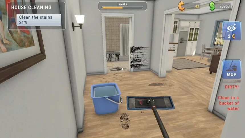 Скриншот 4 к игре House Cleaner Simulator