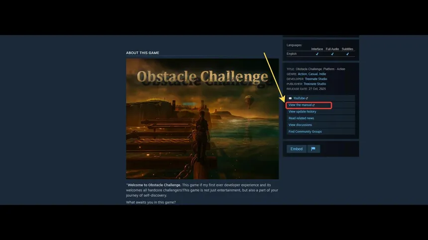 Скриншот 7 к игре Obstacle Challenge: Platform - Action