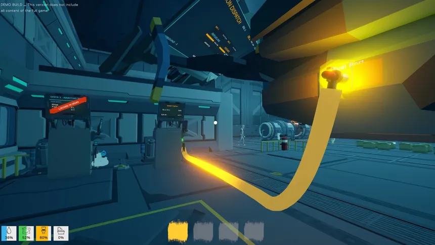 Скриншот 1 к игре Galactic Pit Stop Simulator