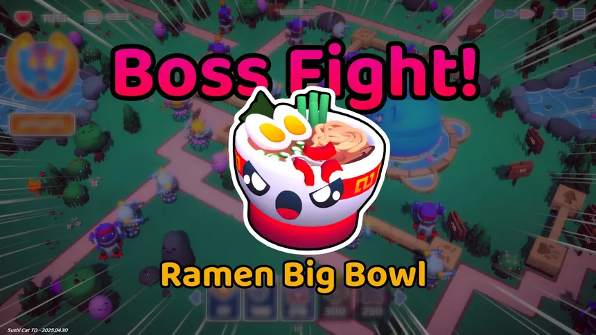 Скриншот 4 к игре Sushi Cat - Tower Defense