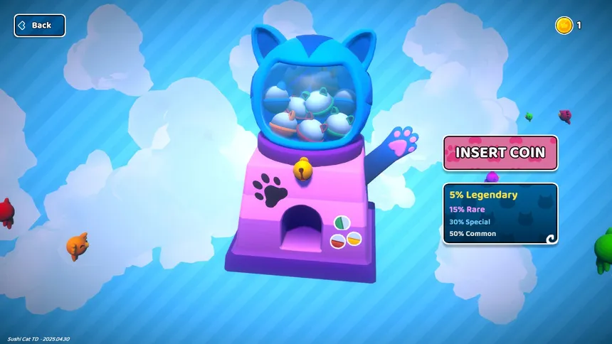 Скриншот 7 к игре Sushi Cat - Tower Defense