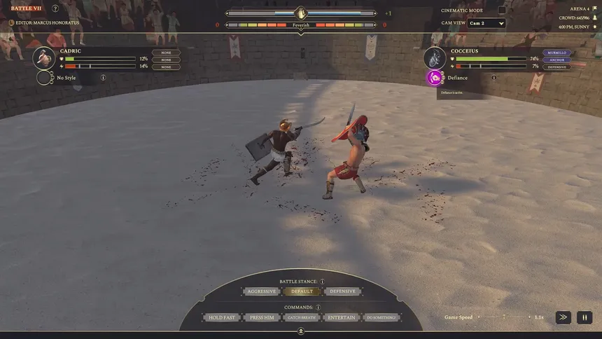 Скриншот 4 к игре Gladiatorum: Sacramentum