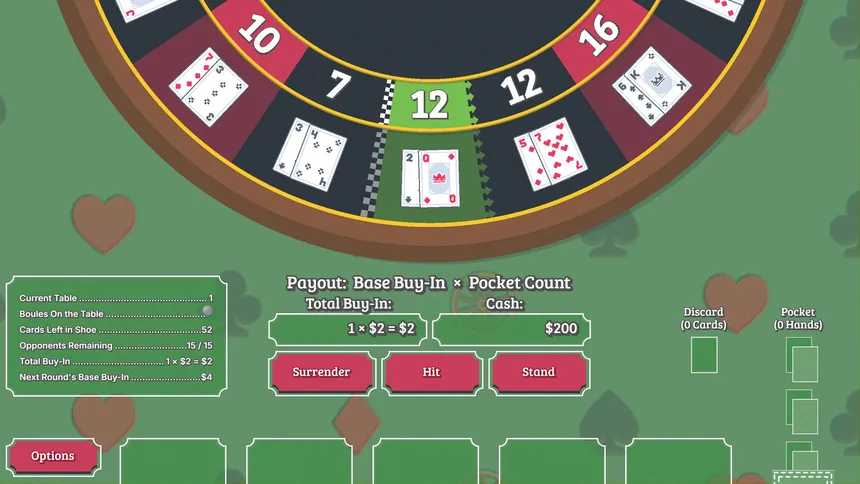 Скриншот 1 к игре Blackjack Roulette