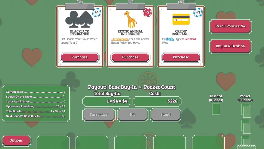 Скриншот 2 к игре Blackjack Roulette