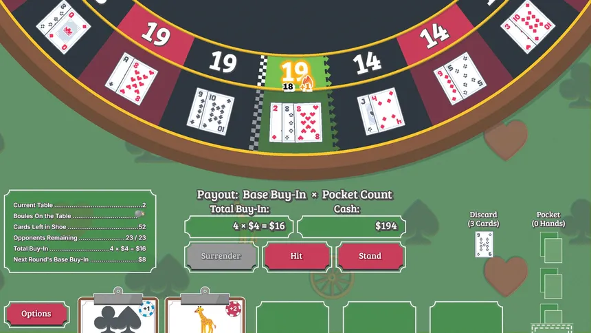 Скриншот 5 к игре Blackjack Roulette