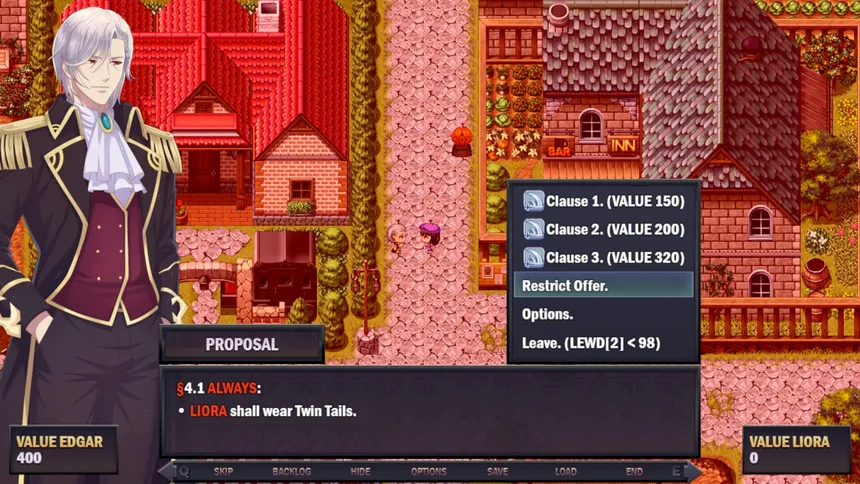 Скриншот 1 к игре Liora's Price of Dignity
