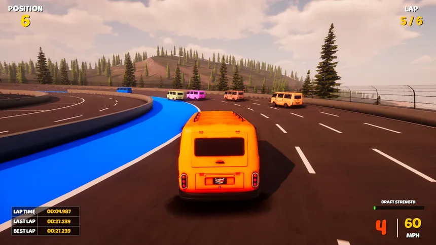 Скриншот 5 к игре Big BEAUTIFUL Van Derby Racing