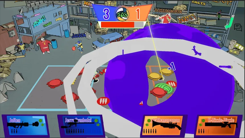 Скриншот 2 к игре Volley Guns