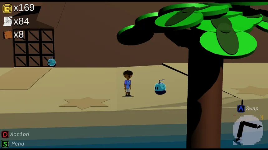 Скриншот 1 к игре RabbitHole Island : Turn-based Vtuber Battles