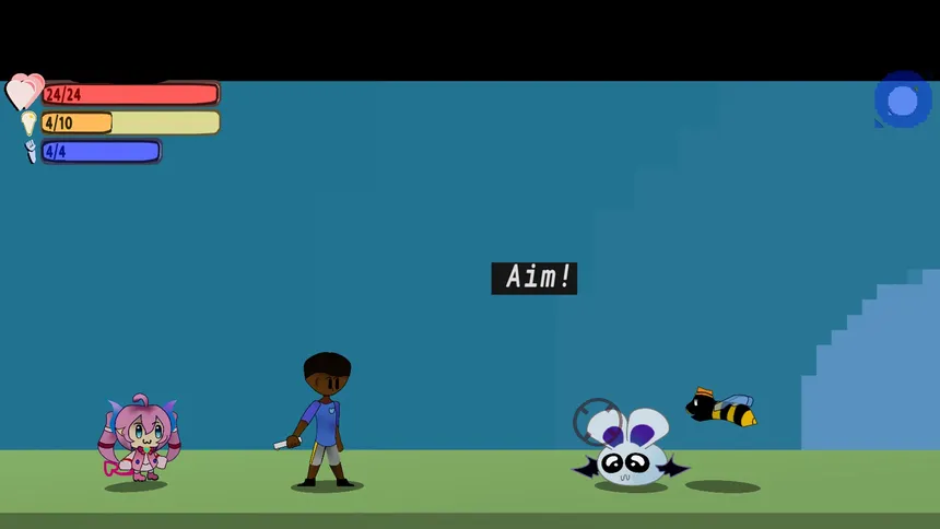 Скриншот 2 к игре RabbitHole Island : Turn-based Vtuber Battles