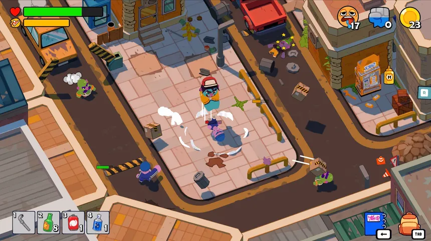 Скриншот 1 к игре Punch Lunch: Foodtruck Fighter 🥊🍔