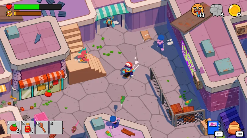 Скриншот 3 к игре Punch Lunch: Foodtruck Fighter 🥊🍔