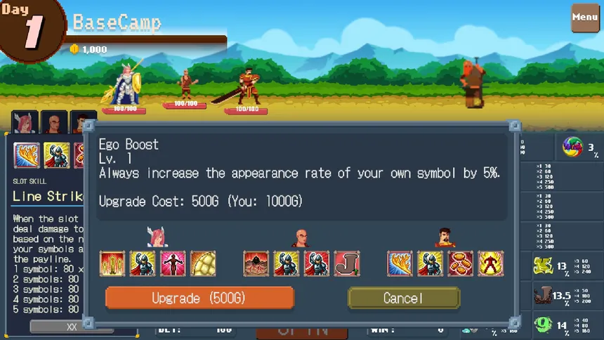 Скриншот 6 к игре Slot Heroes: Reels of Fate