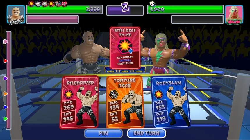 Скриншот 2 к игре Micro Titans Wrestling
