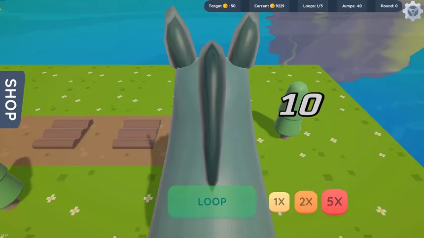 Скриншот 3 к игре Donkey Jump: In the Loop