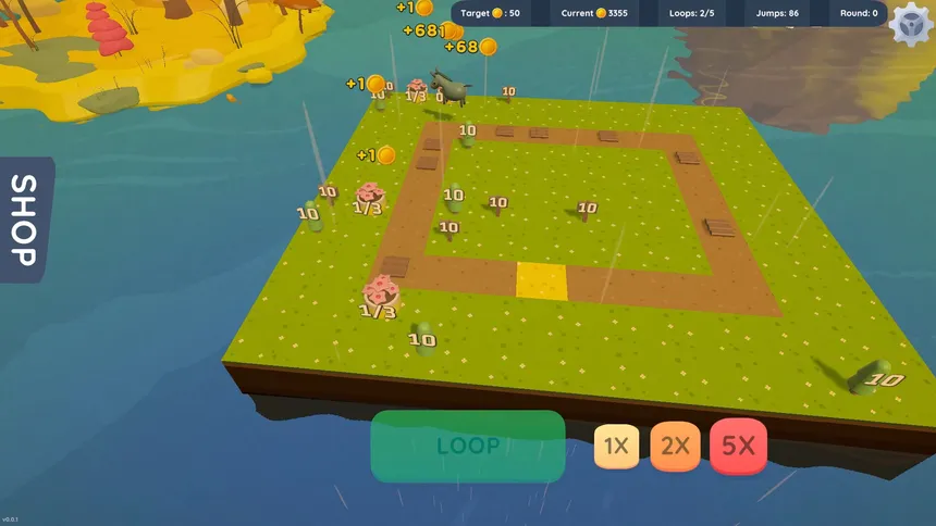 Скриншот 5 к игре Donkey Jump: In the Loop