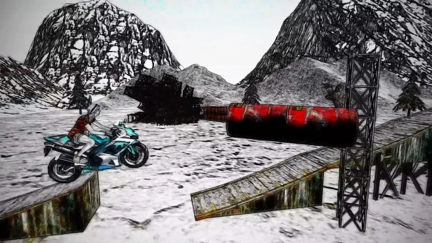 Скриншот 2 к игре Bike Stunts Simulator