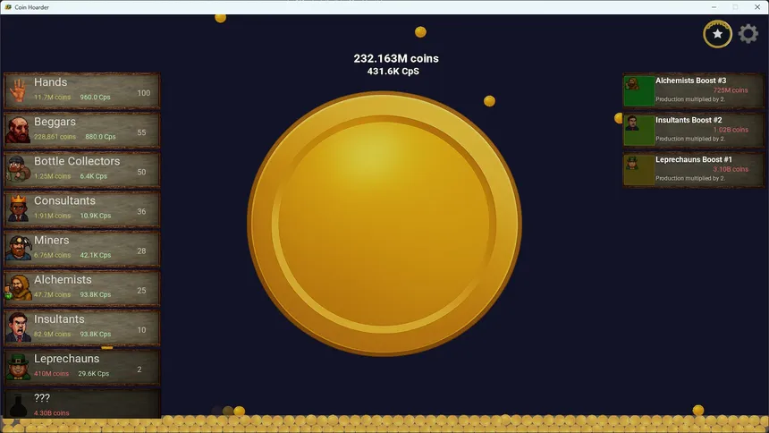 Скриншот 7 к игре Coin Hoarder