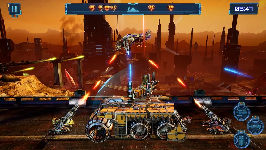 Скриншот 1 к игре Red Siren: Space Defense
