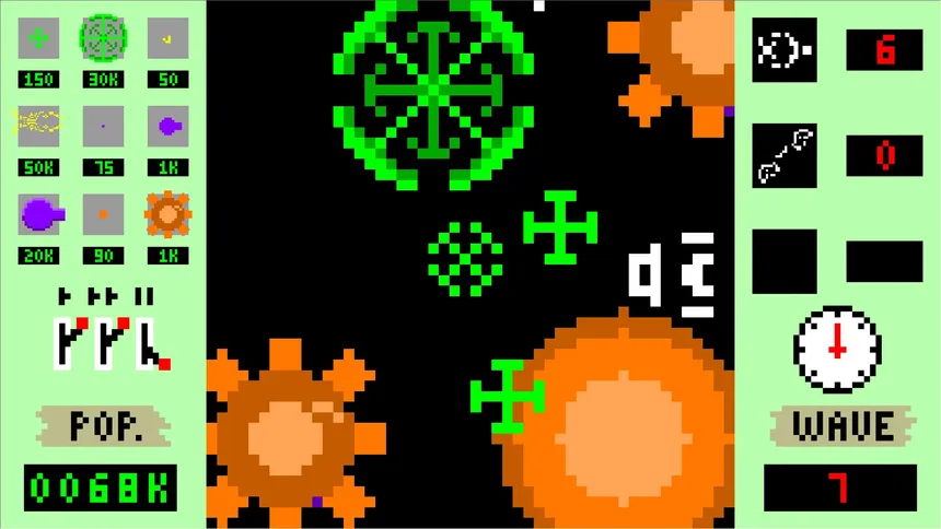 Скриншот 1 к игре Spaceships and Cellular Automata