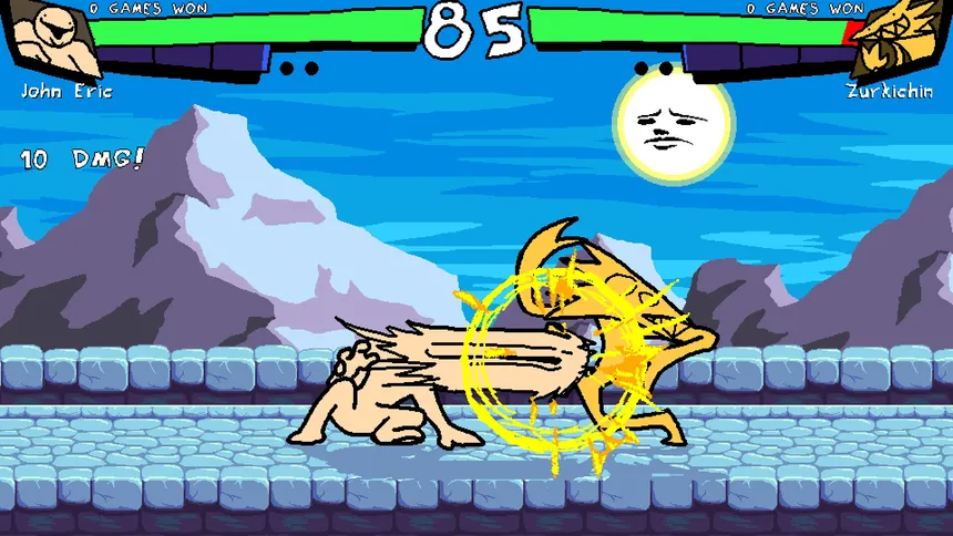 Скриншот 1 к игре Generic Fighter Maybe
