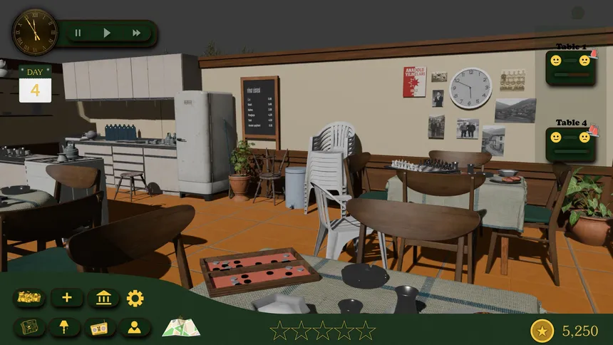 Скриншот 1 к игре Kıraathane Tycoon