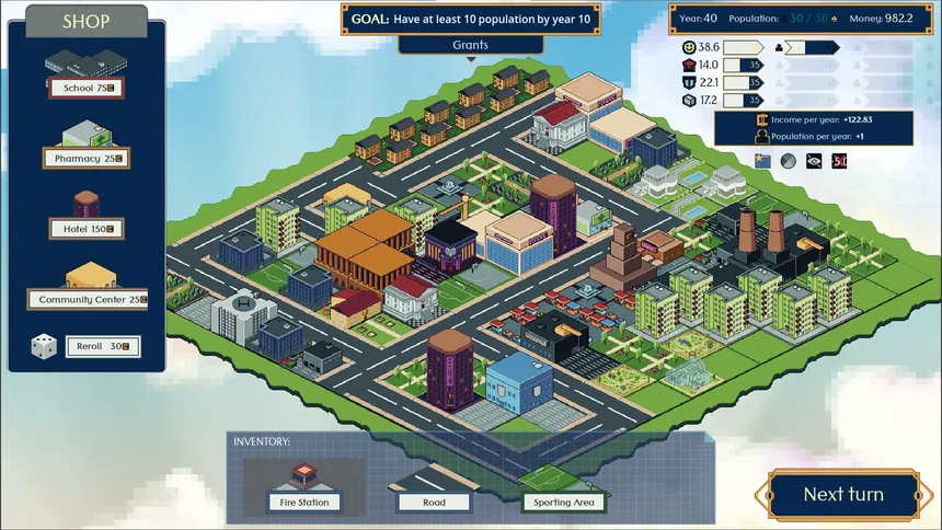 Скриншот 1 к игре 10 Year City