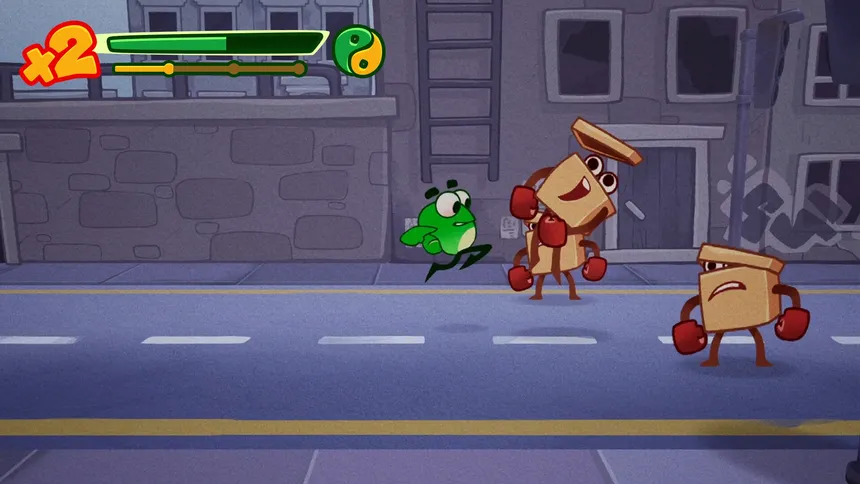 Скриншот 4 к игре Froggy: Jelly Punch