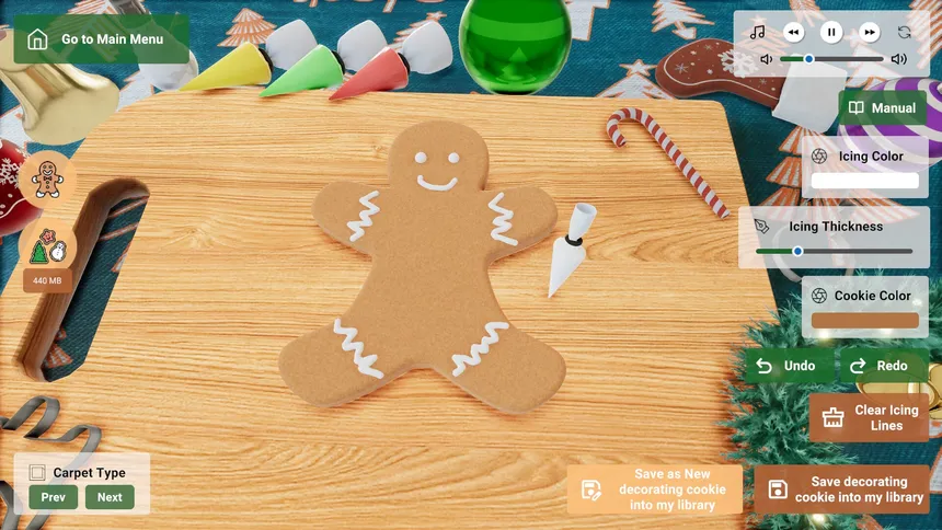 Скриншот 1 к игре Gingerbread Wonderland