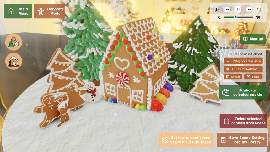 Скриншот 2 к игре Gingerbread Wonderland