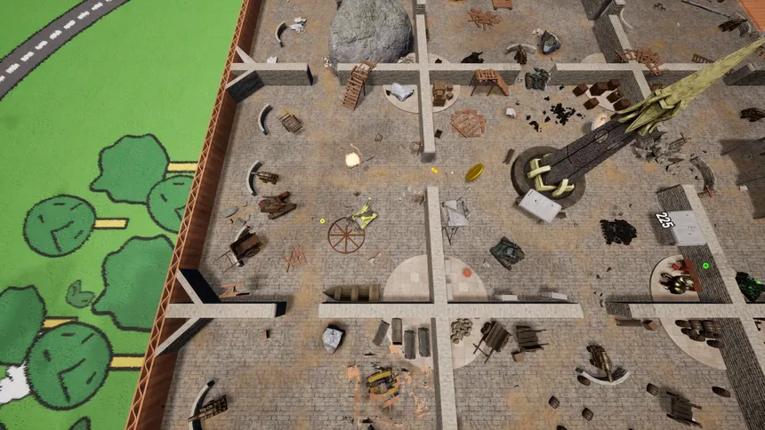 Скриншот 4 к игре Cardboard Tanks
