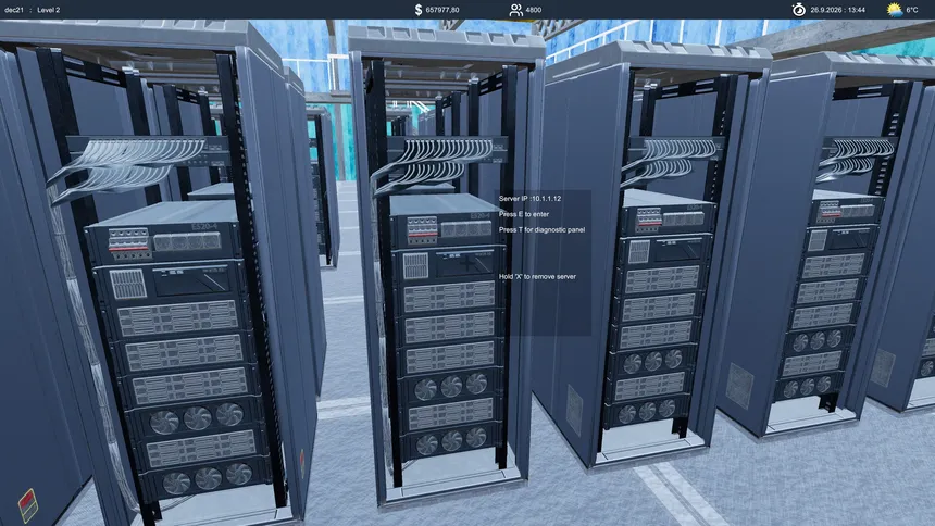 Скриншот 3 к игре Cloud Server Simulator
