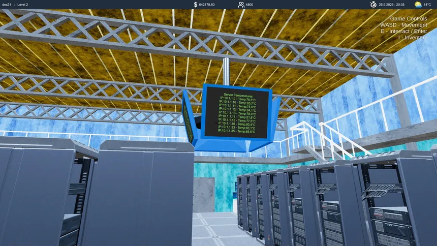Скриншот 4 к игре Cloud Server Simulator