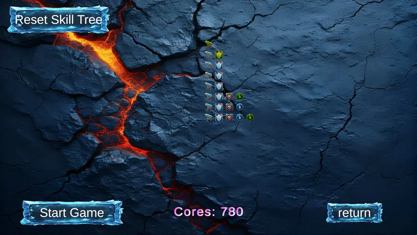 Скриншот 2 к игре Ice Core Tower Defense