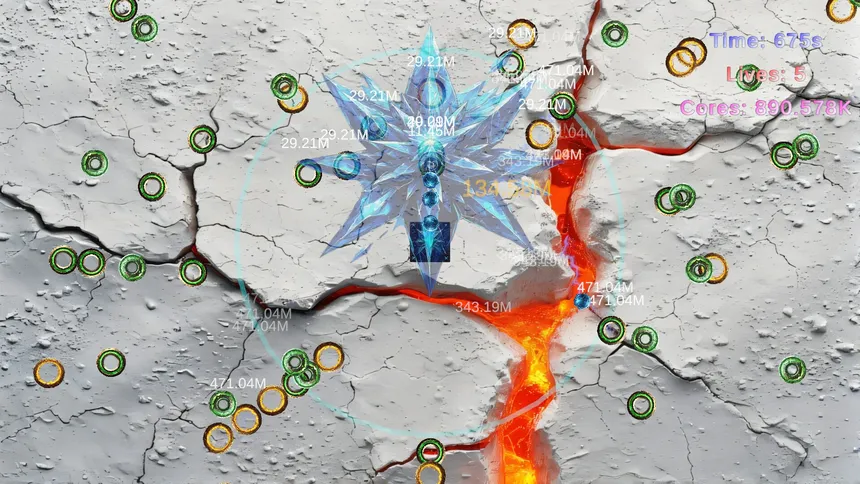 Скриншот 4 к игре Ice Core Tower Defense