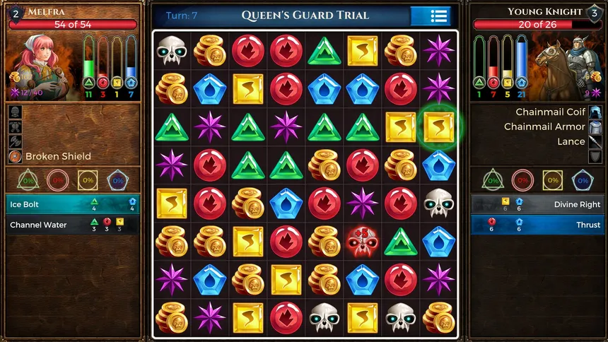Скриншот 1 к игре Puzzle Quest: Immortal Edition